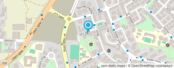 מפת הגעה אל יצחק עזריה