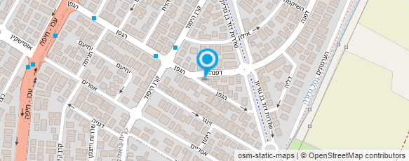 מפת הגעה אל המרכז הוטרינרי בקריות