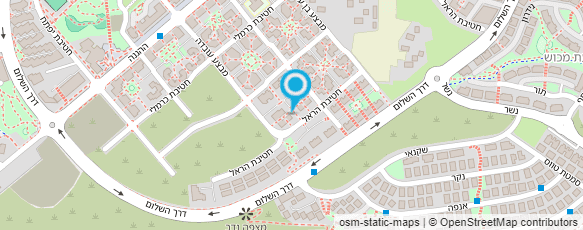 מפת הגעה אל סופר מרקט רמת רבין