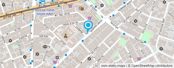 מפת הגעה אל ישראל גפן- לימוד נהיגה לבעלי נכויות