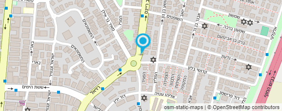 מפת הגעה אל אלברט הגנן