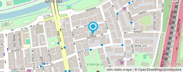 מפת הגעה אל עו"ד מרגולין יצחק