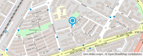 מפת הגעה אל ד"ר ליבי זוהר