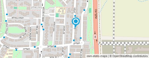 מפת הגעה אל קשר מערך הוסטלים