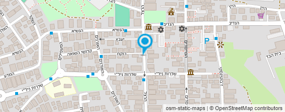 מפת הגעה אל ד"ר גולדברג יסער