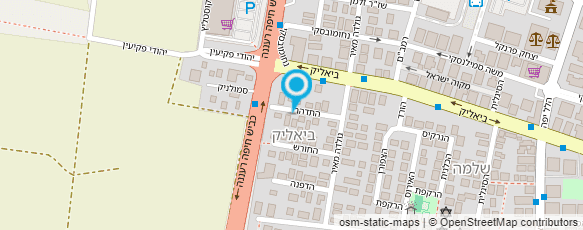 מפת הגעה אל אלומיניום סבג נפתלי