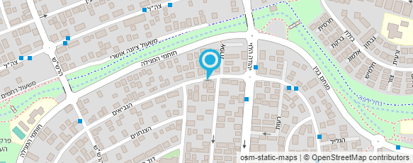 מפת הגעה אל קרן גונן מטפלת הוליסטית- נשים בלבד