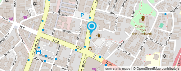 מפת הגעה אל היכל התרבות העירוני