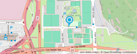 מפת הגעה אל אלון בן-שחר - מאמן כושר