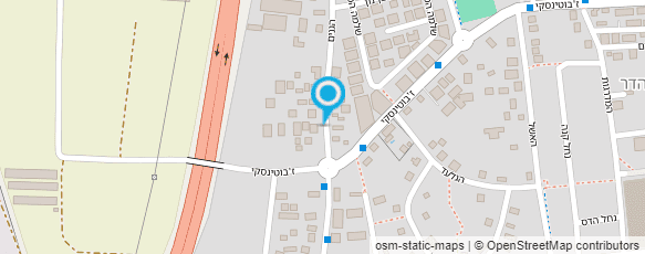 מפת הגעה אל שי מזל - מהנדסים