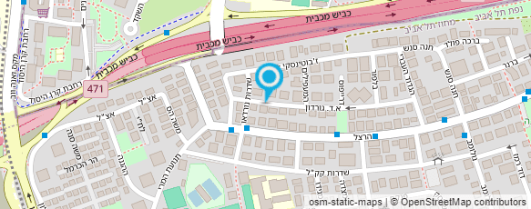 מפת הגעה אל מכון רחמים רבקה