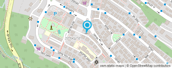 מפת הגעה אל גן יהודית