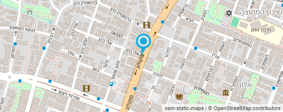 מפת הגעה אל שניידר אלי