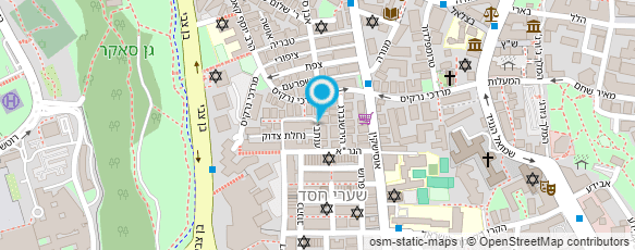 מפת הגעה אל אסייג דניאל - אדריכלים