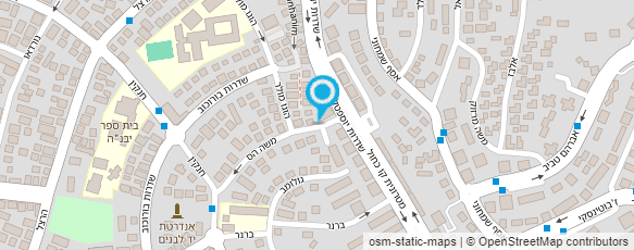 מפת הגעה אל מעון נעמ"ת - וולדנברג