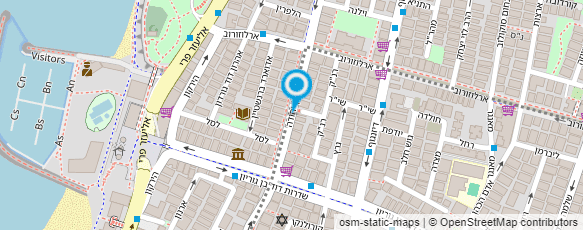 מפת הגעה אל חסון מיכל פסיכולוגית קלינית