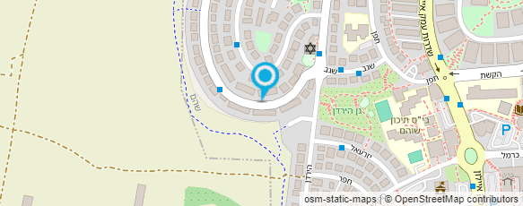 מפת הגעה אל עזריה דודי