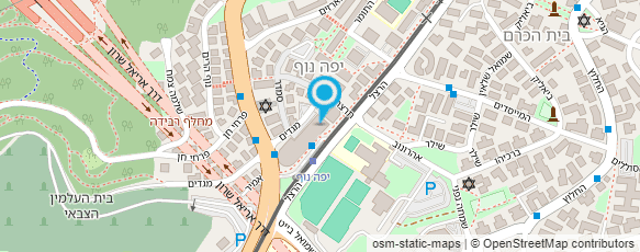 מפת הגעה אל דומינו'ס פיצה