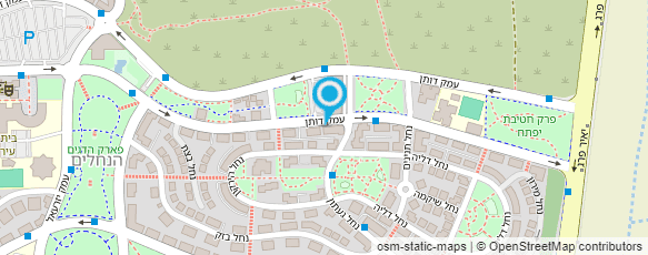 מפת הגעה אל דומינו'ס פיצה