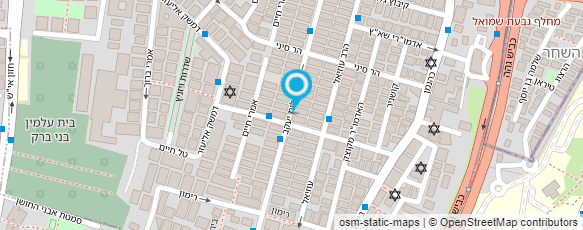 מפת הגעה אל פרסום "חנה גרפיקס"