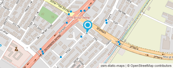 מפת הגעה אל פינקל דורית