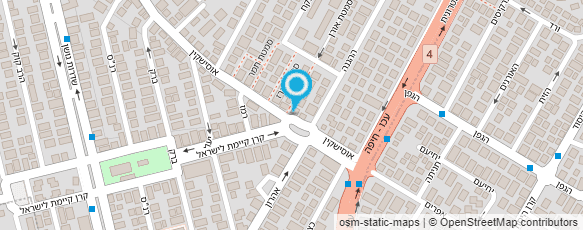 מפת הגעה אל ד"ר קאופמן רם