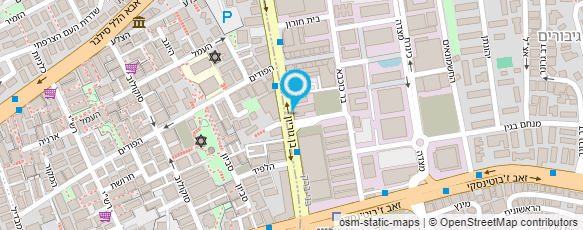 מפת הגעה אל לוח מזל וברכה