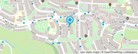 מפת הגעה אל י.א. מנעולים