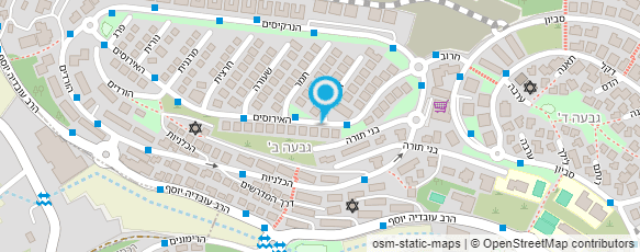 מפת הגעה אל אולפני רכסים