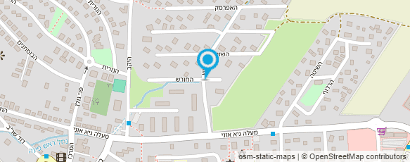 מפת הגעה אל אירוח כפרי - אצל מיכל