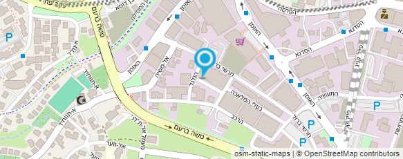 מפת הגעה אל שייקה אגזוזים