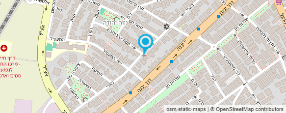 מפת הגעה אל קוסמטיקה עם כל הלב