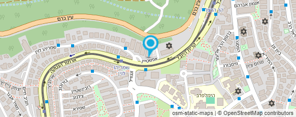 מפת הגעה אל משכן ישראל