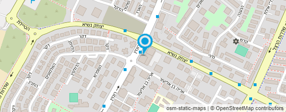 מפת הגעה אל פינת הסנדוויץ הטוניסאי