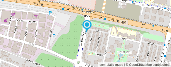 מפת הגעה אל גן יהודית