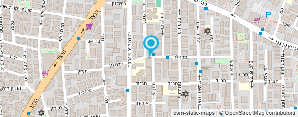 מפת הגעה אל המרכז לתפקודי ראייה ואופטיקה מפת הגעה אל המרכז לתפקודי ראייה ואופטיקה