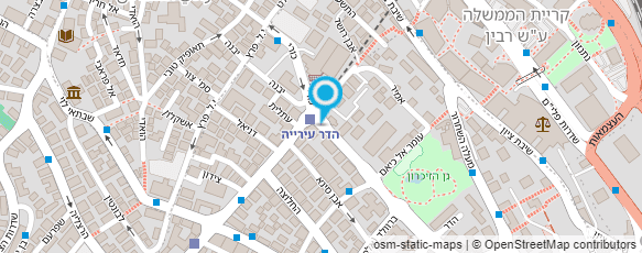 מפת הגעה אל שטרן אביאל