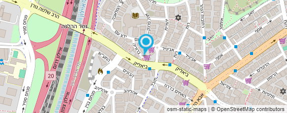 מפת הגעה אל קו-הסחר כץ (1998) בע"מ