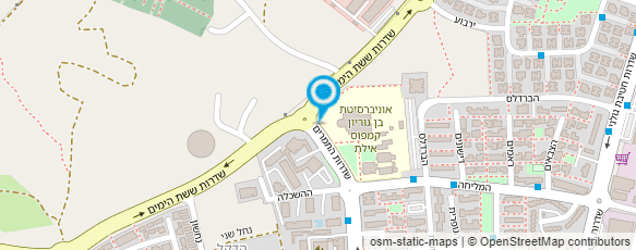 מפת הגעה אל מכללת סולם לרפואה משלימה