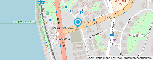 מפת הגעה אל פרחי שחר כרמל ים