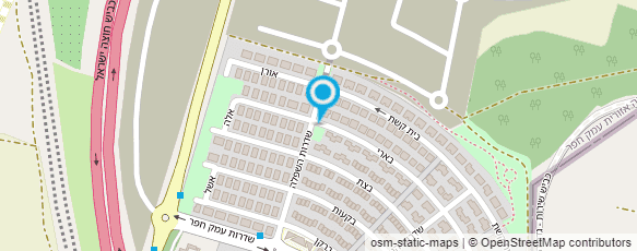 מפת הגעה אל עיצוב שרה כהן