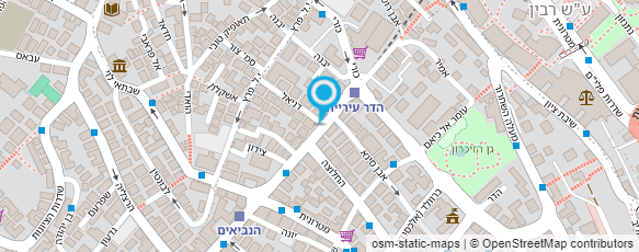 מפת הגעה אל נתן - המרכז הישראלי לסיעוד בריאות ורווחה בע"מ