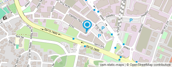 מפת הגעה אל מנחם כל שירותי המוסך