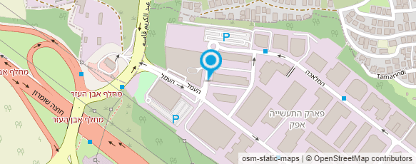 מפת הגעה אל הטכנית של לב העיר