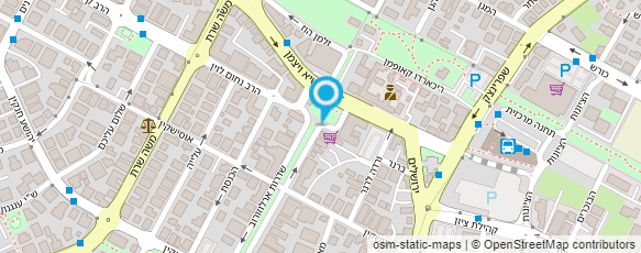 מפת הגעה אל שיפודי שווארמה עמוס