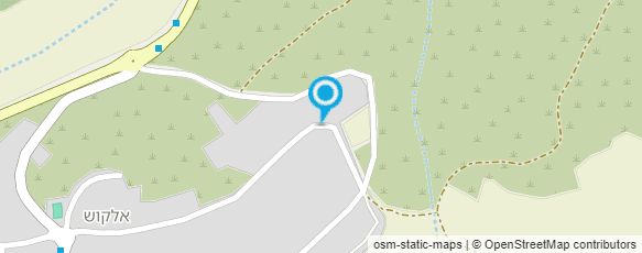 מפת הגעה אל מערות הגן הקסום