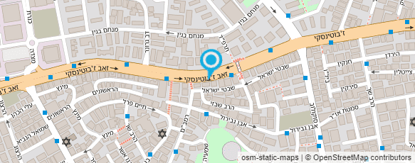 מפת הגעה אל אודי השכרת מקרנים וציוד וידאו