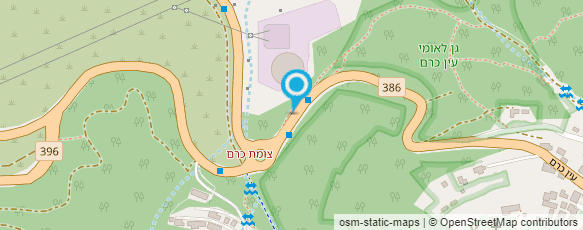 מפת הגעה אל אקדמון עין כרם מפת הגעה אל אקדמון עין כרם