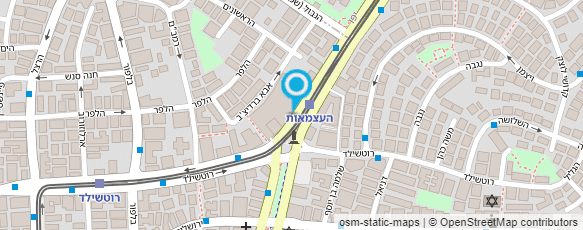 מפת הגעה אל דפוס ח. היימן בע"מ