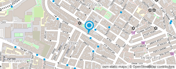 מפת הגעה אל כובעי קראוס